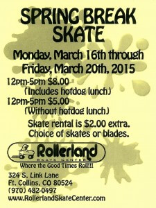 Spring Break Skate in Fort Collins